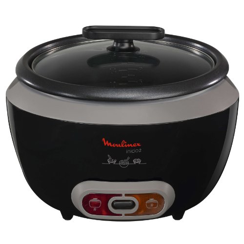 Moulinex MK156800 Inicio Cuiseur à Riz Noir 500 W Moulinex MK156800 Inicio Cuiseur à Riz Noir 500 W