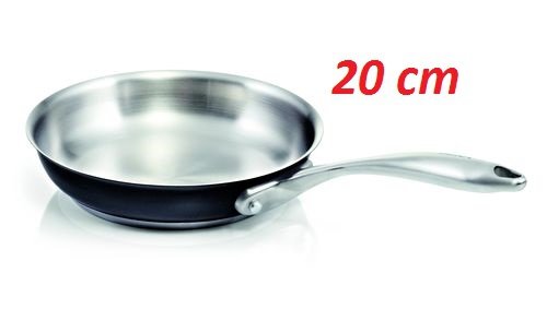 Poêle à frire Black Collection en inox - D: 20 cm Poêle à frire Black Collection en inox - D: 20 cm