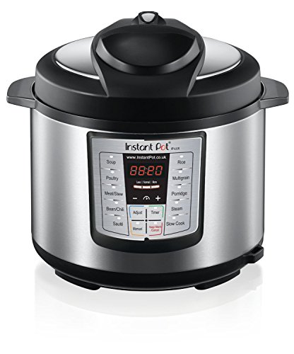 Instant Pot IP-LUX60 - Autocuiseur électrique 6-en-1 entièrement automatique, multi-fonctions, 6 litres, en acier inoxydable Instant Pot IP-LUX60 - Autocuiseur électrique 6-en-1 entièrement automatique, multi-fonctions, 6 litres, en acier inoxydable