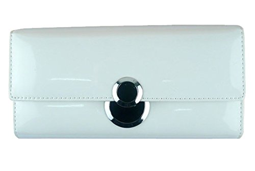 OULINBEIN Femmes Et Fille Blanc PU Cuir (Cuir Synthétiques) Portefeuille Porte-Monnaie Pochette Besace Porte De Billets OULINBEIN Femmes Et Fille Blanc PU Cuir (Cuir Synthétiques) Portefeuille Porte-Monnaie Pochette Besace Porte De Billets