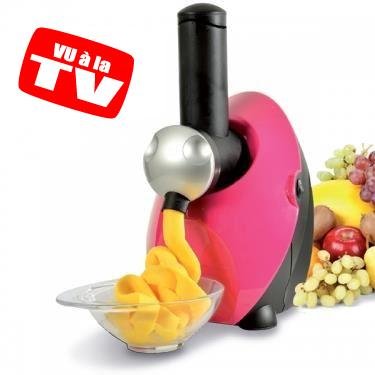 Chef Fruit Icer Framboise Fuchia Machine à Sorbet à Glace Sorbetière