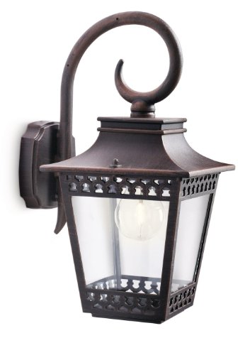 Philips - 154018616 Hedge Lanterne Murale 60 W E27 230 V Rouille Philips - 154018616 Hedge Lanterne Murale 60 W E27 230 V Rouille