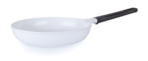 Cookut FRYP24W Poêle Céramique Ecologique Neige 24 cm Cookut FRYP24W Poêle Céramique Ecologique Neige 24 cm