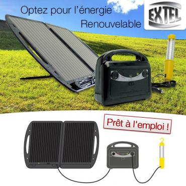Kit Solaire Nomade Générateur d'électricité Extel 