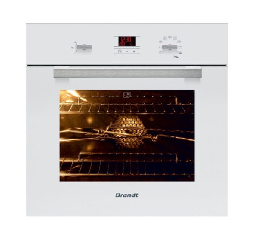 Brandt FP1061W Four Electrique 53 L Multi Fonctions Pyrolyse Classe: A Blanc
