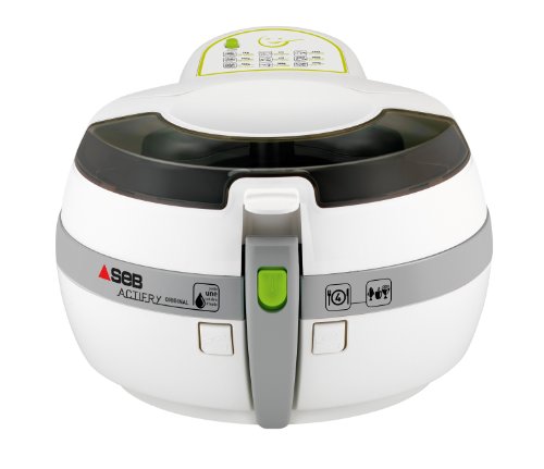 SEB AL801000 Actifry Friteuse Original une Cuillère d'Huile Blanc/Gris 1400 W