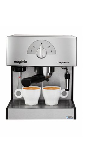 Magimix 11411 - Cafetière Expresso 19bars.1260w.moul/dose.chrome. Magimix 11411 - Cafetière Expresso 19bars.1260w.moul/dose.chrome.