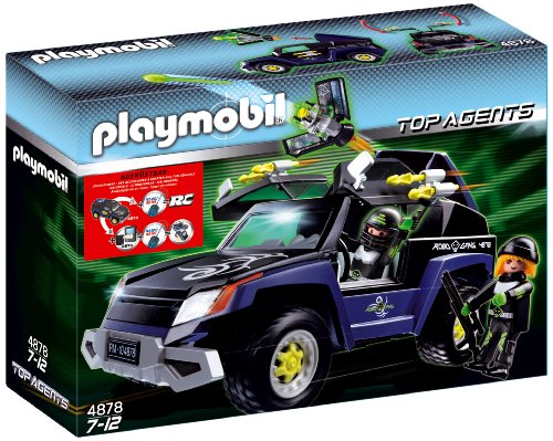 Playmobil - 4878 - Jeu de construction - 4x4 du Robo-Gang