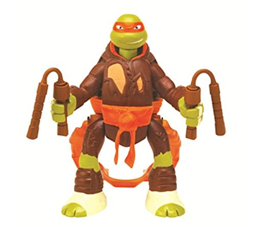 TMNT - Blister de Figurine MIKE Saut d'Attaque - 14 cm