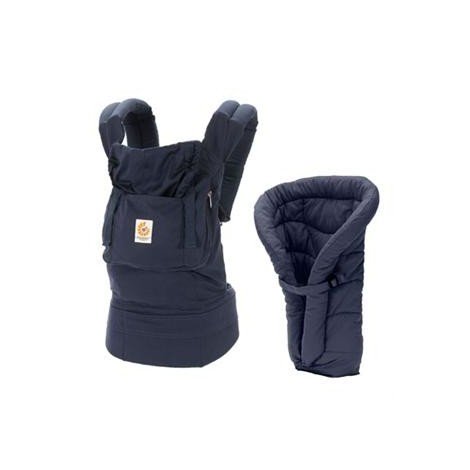 Ergobaby - Porte-bébé Tout-En-Un Bleu Nuit - ORGANIC Bio Ergobaby - Porte-bébé Tout-En-Un Bleu Nuit - ORGANIC Bio
