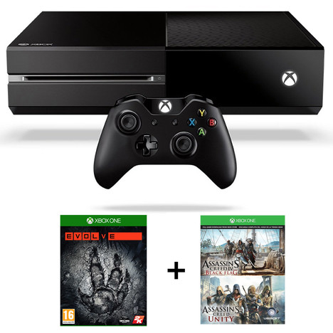 Console Xbox One   jeu Evolve   Jeux Assassin's creed