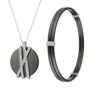 CERALUXE Parure Céramique Argent 925° Femme CERALUXE Parure Céramique Argent 925° Femme