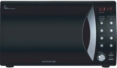 Daewoo KOG9A0R Micro-Ondes pose libre Electronique Gril 23L 800W Noir laqué Daewoo KOG9A0R Micro-Ondes pose libre Electronique Gril 23L 800W Noir laqué