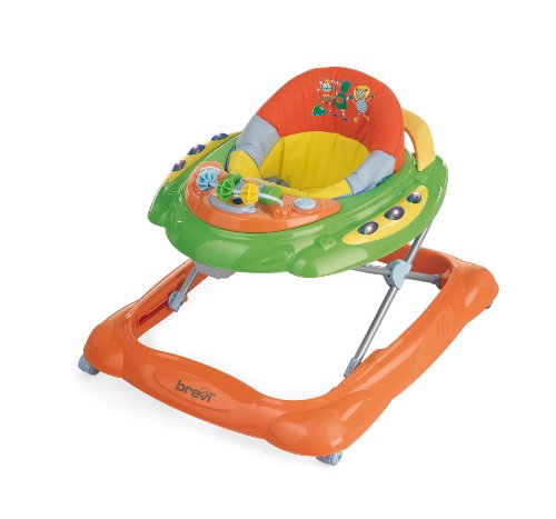 Brevi - Trotteur Skylab - Vert/Orange Brevi - Trotteur Skylab - Vert/Orange