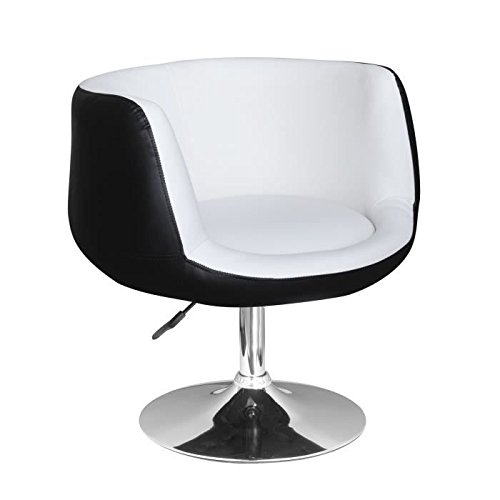 TWIGGY Fauteuil blanc & noir TWIGGY Fauteuil blanc & noir