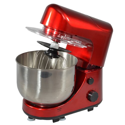 Kitchen chef - sm169br - Robot multifonctions 4l 600w et blender rouge Kitchen chef - sm169br - Robot multifonctions 4l 600w et blender rouge