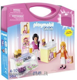 Playmobil - 5631 - Jeu D'imitation - Valisette Cafétéria