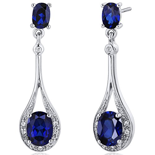 Revoni - PER-SE7936 - Boucles d'Oreille Femme - Argent 925/1000 5.4 Gr - Imitation Pierres Précieuses/Oxyde de Zirconium