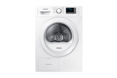 Samsung DV 80F5E5 HGW Sèche Linge Condensation 8 kg Départ Différé, sonde électronique, Affichage du Temps Restant, Ecran Samsung DV 80F5E5 HGW Sèche Linge Condensation 8 kg Départ Différé, sonde électronique, Affichage du Temps Restant, Ecran