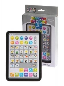 TABLETTE EDUCATIVE 50 FONCTIONS POUR ENFANT SONORE APPRENDRE EN S'AMUSANT 13 X 18 CM TABLETTE EDUCATIVE 50 FONCTIONS POUR ENFANT SONORE APPRENDRE EN S'AMUSANT 13 X 18 CM