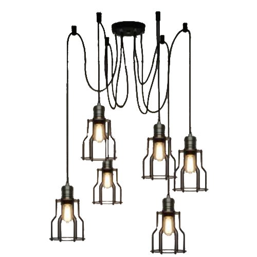 Unitary BRAND Lustre Vintage Grand E27 6x60W Bronze Unitary BRAND Lustre Vintage Grand E27 6x60W Bronze