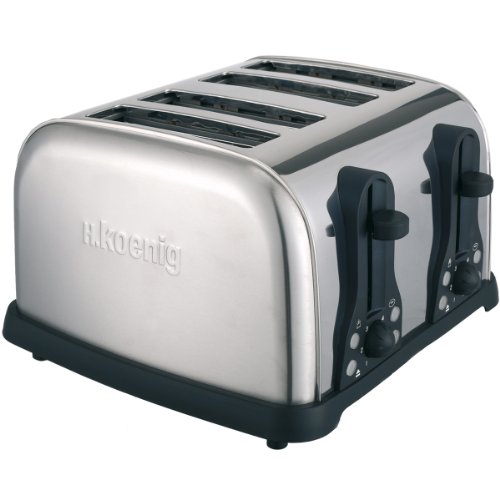 H.Koenig TOS14 Grille Pain 4 Tranches 1700 W H.Koenig TOS14 Grille Pain 4 Tranches 1700 W