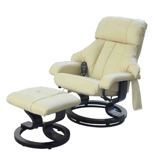 FAUTEUIL DE MASSAGE RELAXATION CHAUFFAGE TV ELECTRIQUE REPOSE-PIEDS CREME NEUF 72 FAUTEUIL DE MASSAGE RELAXATION CHAUFFAGE TV ELECTRIQUE REPOSE-PIEDS CREME NEUF 72