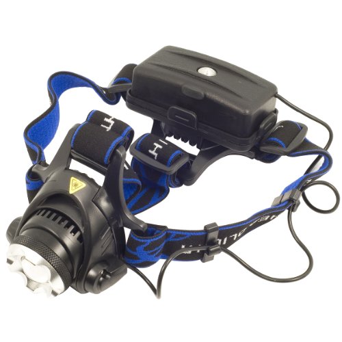 Lampe torche frontale à LED CREE XM-L T6 1600 lumen avec zoom + 2X 18650 rechargeable Batterie LD130 Lampe torche frontale à LED CREE XM-L T6 1600 lumen avec zoom + 2X 18650 rechargeable Batterie LD130
