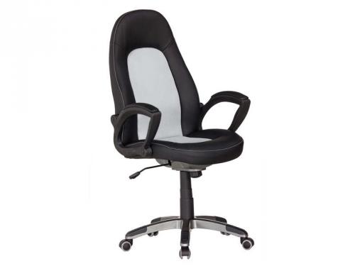 Fauteuil de bureau HAALEN coloris noir et gris Fauteuil de bureau HAALEN coloris noir et gris