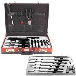 Mallette Couteaux de Cuisine 25 pièces
