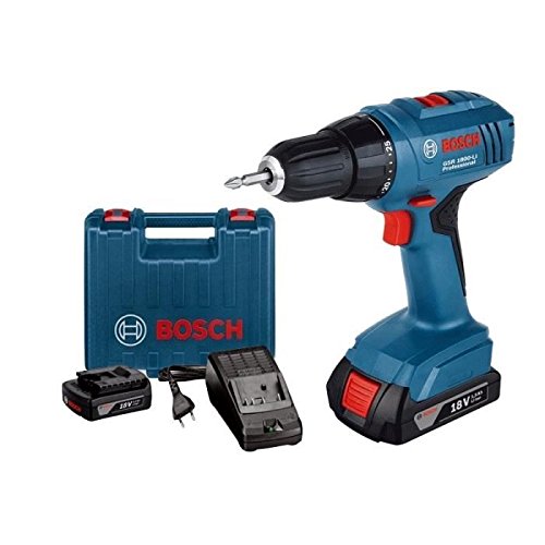 BOSCH Perceuse visseuse 2x18V 1,5Ah Li-ion BOSCH Perceuse visseuse 2x18V 1,5Ah Li-ion