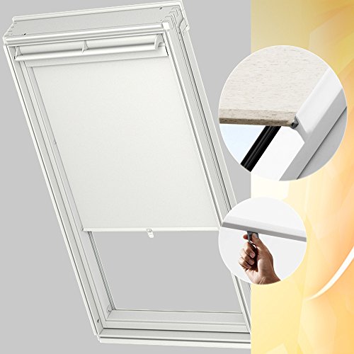 Velux - Store Rideau Blanc - 55x---cm