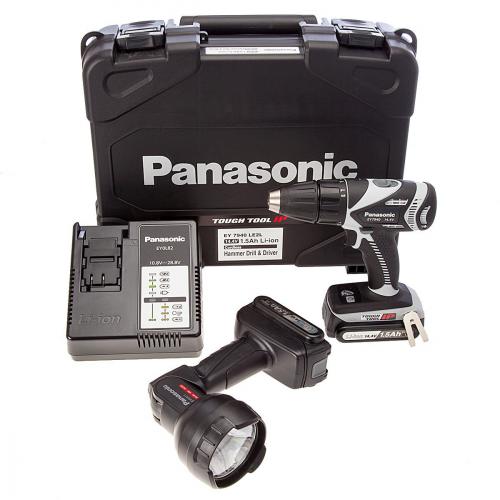 PANASONIC Perceuse   lampe torche 14,4V 1,5Ah