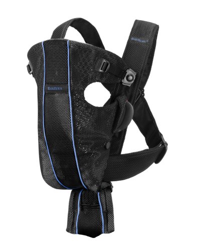 BabyBjorn Baby Carrier Air - Black, Mesh