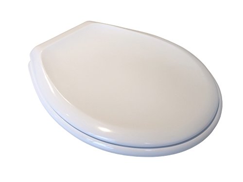 Siège de toilette blanc, Duroplast, 10 ans de garantie
