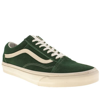 vans vert foncé