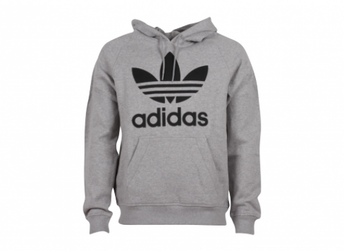 sweat adidas gris et noir