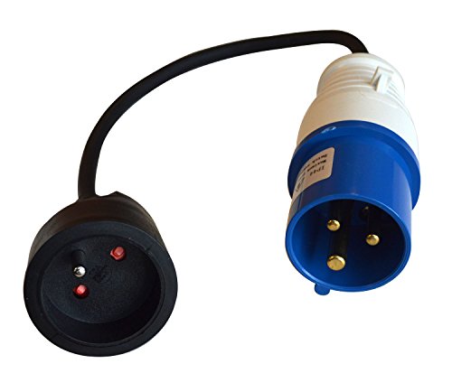 Tibelec 163010 Adaptateur pour borne de camping Tibelec 163010 Adaptateur pour borne de camping