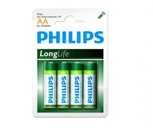 16, 48 ou 96 piles Philips LongLife AA LR03 et/ou AA LR06 16, 48 ou 96 piles Philips LongLife AA LR03 et/ou AA LR06