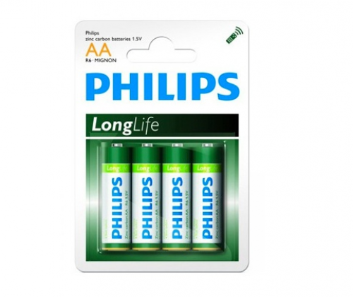 16, 48 ou 96 piles Philips LongLife AA LR03 et/ou AA LR06