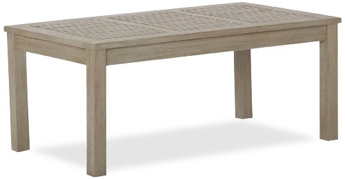 Strathwood Basics Table basse de jardin en bois dense Gris Strathwood Basics Table basse de jardin en bois dense Gris
