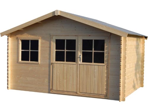 Decor et jardin - Abri de jardin FLODEAL en bois massif 28 mm - 11,92 m² Decor et jardin - Abri de jardin FLODEAL en bois massif 28 mm - 11,92 m²