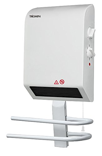 Triomph BH-1600GK Radiateur de salle de bain avec barres de sèche-serviette 1600 W Triomph BH-1600GK Radiateur de salle de bain avec barres de sèche-serviette 1600 W
