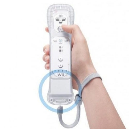 Motionplus Motion Plus + Silicone Housse pour Nintendo Wii Blanche (seulement un accélérateur) Motionplus Motion Plus + Silicone Housse pour Nintendo Wii Blanche (seulement un accélérateur)