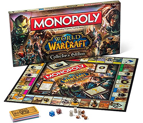 Winning Moves - 0913 - Jeu De Société - Monopoly - World Of Warcraft Winning Moves - 0913 - Jeu De Société - Monopoly - World Of Warcraft